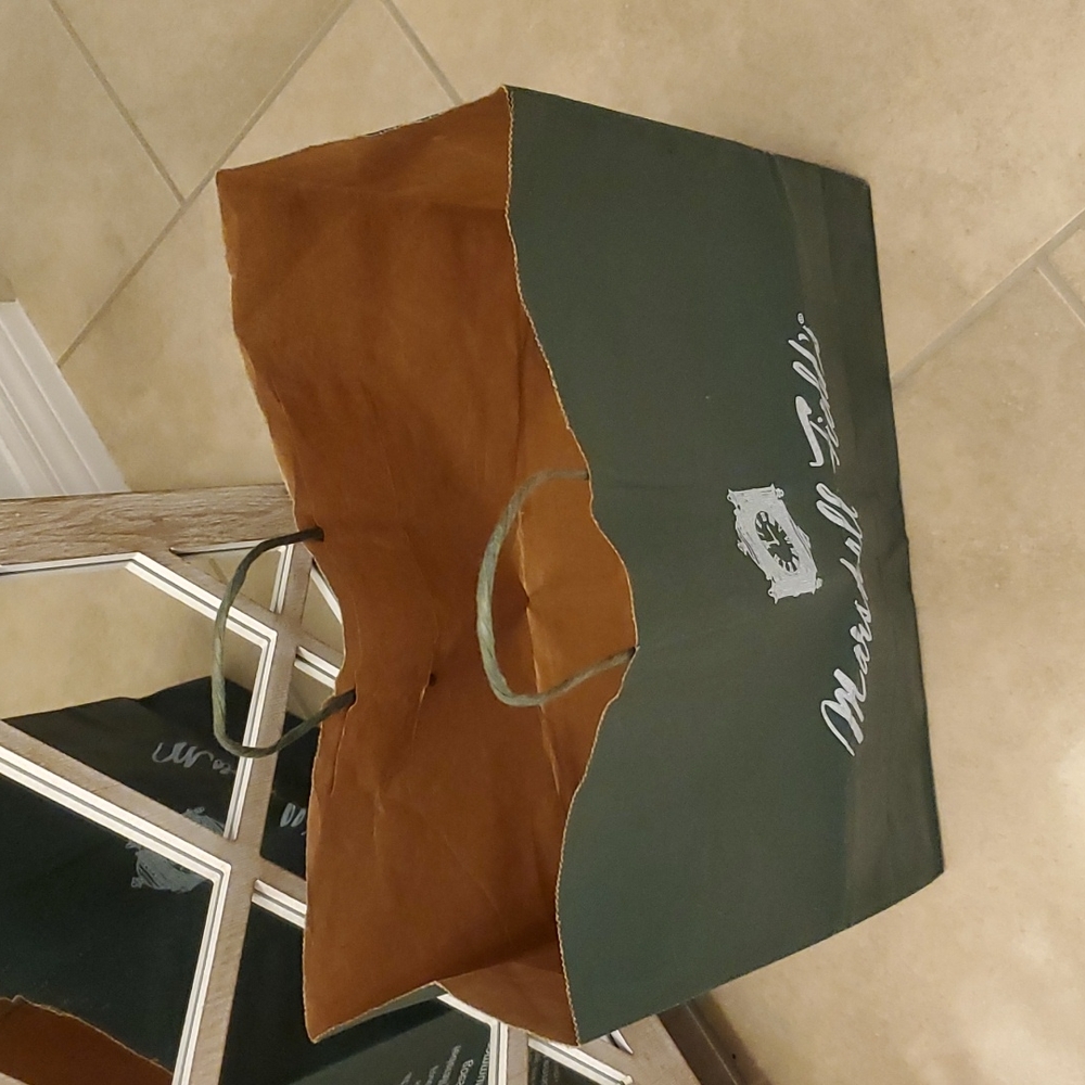 Authentic Marshall Fields Shopping Bag. - image 2